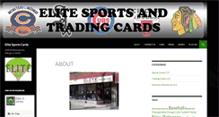 Desktop Screenshot of elitesportscards.net